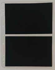 confezione 10 fogli inserti a 2 tasche per raccoglitore di banconote cartoline