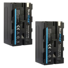 2x Blumax batteria per Sony