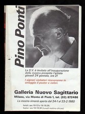 PINO PONTI DEPLIANT MANIFESTO