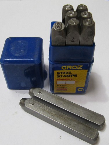 Groz francobolli numerici 6mm - numerici,