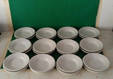 SERVIZIO 24 PIATTI PIANI FONDI PORCELLANA DURISSIMA RICHARD GINORI ARISTON. CS86