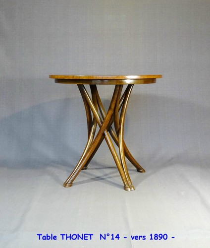 Table ronde thonet - table,
