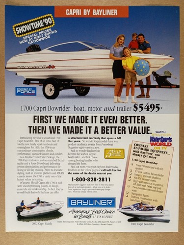 Pubblicità bayliner 1700 - bayliner,