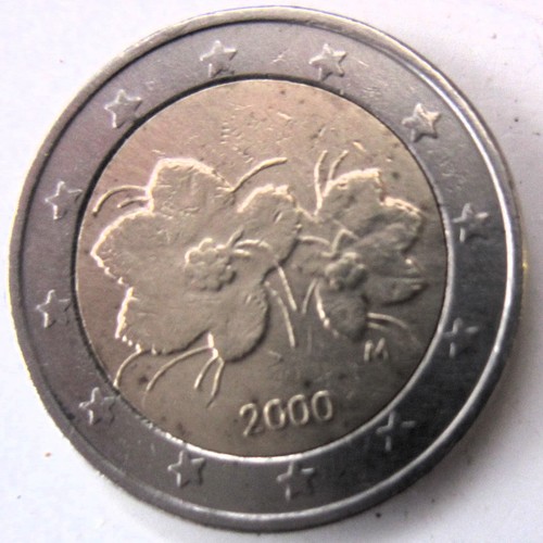 Moneta finlandia euro 2000 - moneta, /
