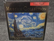Collezione Museo Clementoni Puzzle 500 Pezzi Van Gogh NOTTE STELLATA