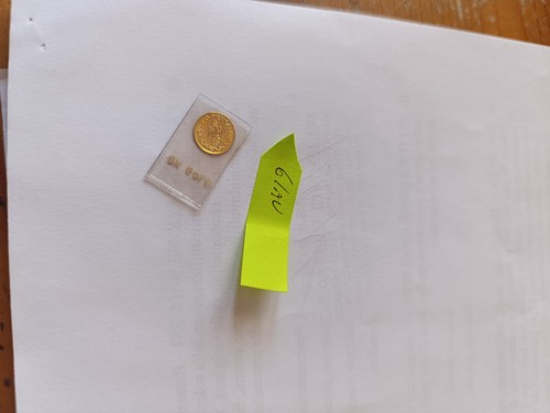 Gettone miniatura riproduzione