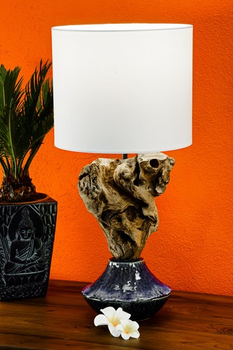 Legno deriva lampada - legno,