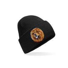 CHOW CHOW EMBROIDERED BEANIE 13 COLOURS GIFT BOX RECYCLED POLYESTER CHOW CHOW