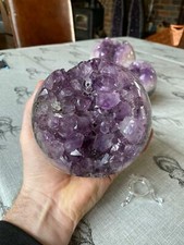 Enorme/Gigante Ametista Sfera