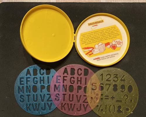Disco regalo nutella gadget - regalo,