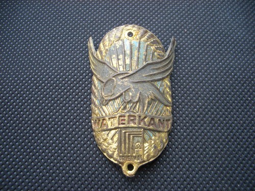 Vecchio emblema targa sterzo