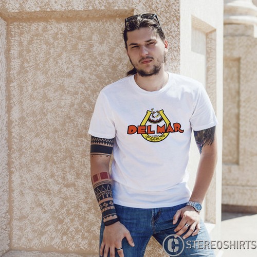 Shirt del mar - del, skateboard
