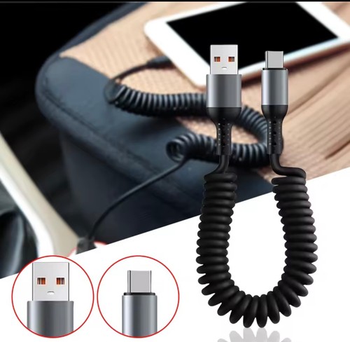 Cavo usb retrattile 100w - usb-c,