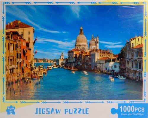 Puzzle venezia canal grande - venezia,