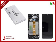 DISPLAY LCD ORIGINALE SAMSUNG GALAXY A12 SM-A125 F N TOUCH SCREEN CON FRAME