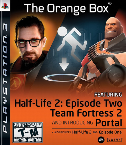 The orange box sony - the,