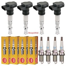 4x Denckermann Bobina + 4x NGK
