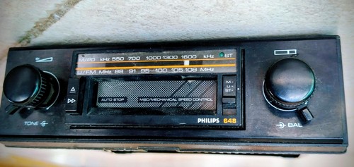 Radio cassette philips - radio, 648