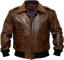Giacca Moto Uomo Marrone
