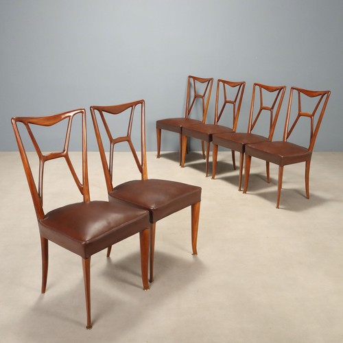 Set sedie pranzo vintage - 6, da