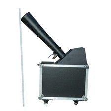 CANNONE SPARACORIANDOLI CO2 EFFETTI SPECIALI 10 METRI SPARO TUBO GAS 3 METRI