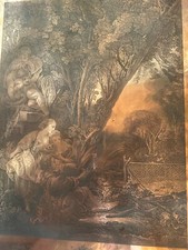 MATRICE DI STAMPA RAME. BEAUVARLET JAQUES  FIRMIN PARIGI 1731-1797