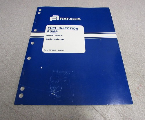 Manuale catalogo ricambi pompa - catalogo,