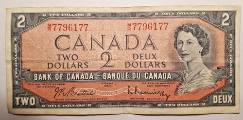 Banconota dollari canada - banconota, 2