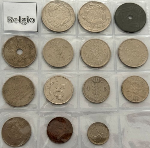 Lotto monete belgio - monete,