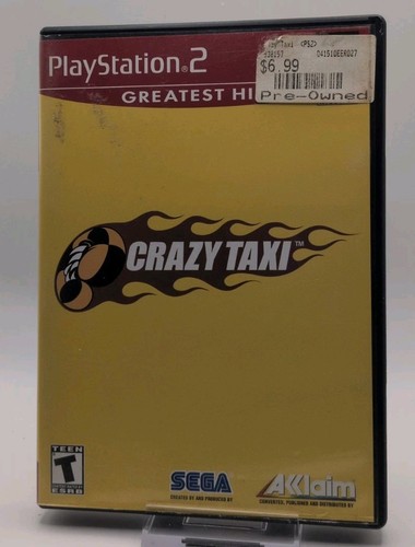 Crazy taxi ps2 cib - taxi,