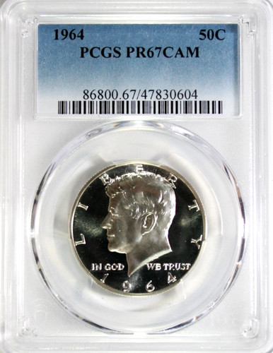 1964 proof kennedy mezzo - proof,
