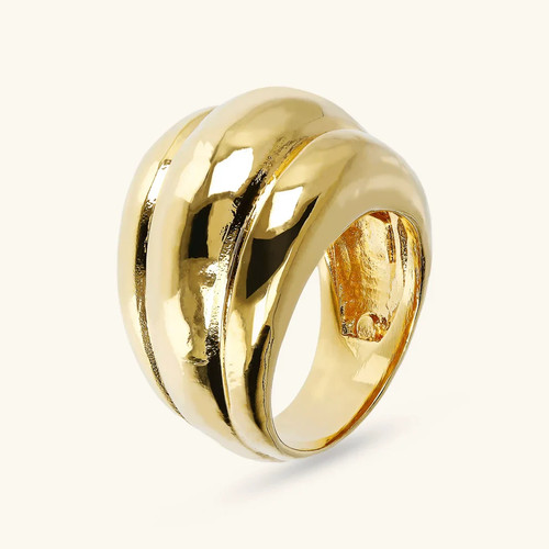 Anelli donna etrusca placcati - etrusca,