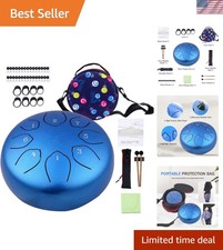 Tamburo lingua acciaio - in, 6"
