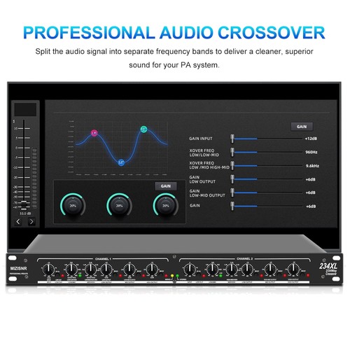 Crossover professionale xlr - crossover,