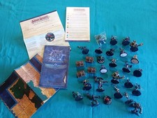 Lotto Mage Knight Dungeons Pyramid - 25 miniature + 4 forzieri + mappa e regole