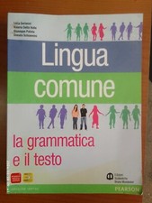 273. Libro. Lingua comune. La grammatica e il testo