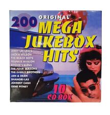 *HH* Cofanetto 9 CD 200 original Mega Jukebox Hits juxe box disc dischi disco 