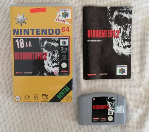 Resident evil n64 rental - resident,