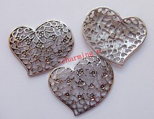 2pz charms ciondoli - , cuore
