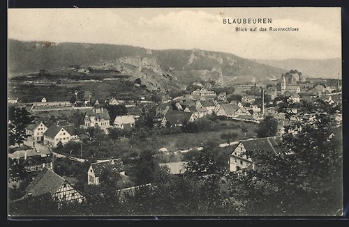 Cartolina blaubeuren zona con - cartolina,