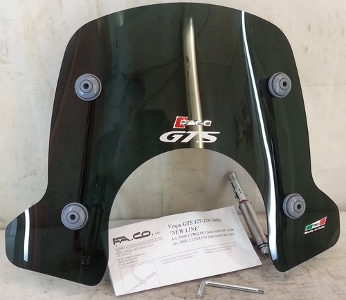 Cupolino fumè piaggio vespa - cupolino,