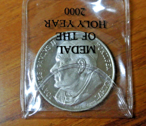 Medaglia commemorativa papa - medaglia,