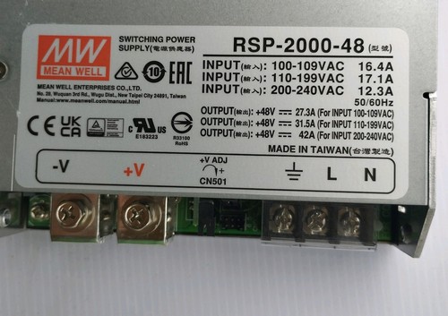 Mean well rsp 2000 2000w - well, rsp-2000-48