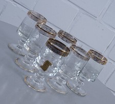 6 eleganti bicchieri in