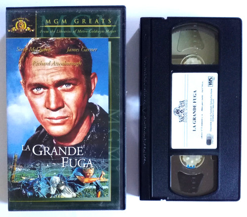 Vhs grande fuga - vhs, film