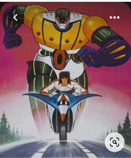 Quadro Jeeg Robot dipinto a