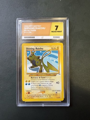 Graded pokémon shining - graded,