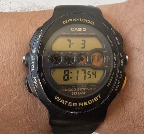 Casio gpx 1000 lap memory - casio, mod