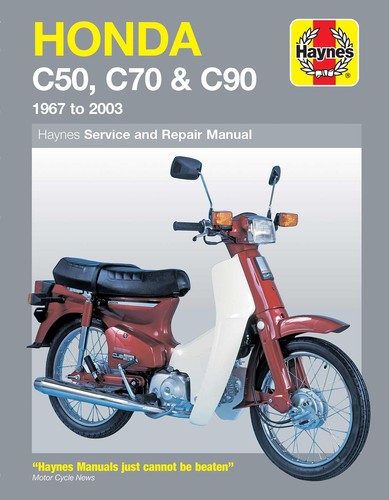 Manuale riparazione honda c50 - honda,