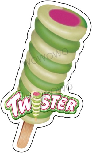 Adesivo furgone gelato - , twister